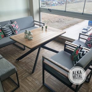 Balkon Bahçe oturma grubu-BB1